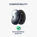 kwmobile 16x Earbuds compatible with Samsung Galaxy Buds Live Accessories Hooks for In-Ear Headphones