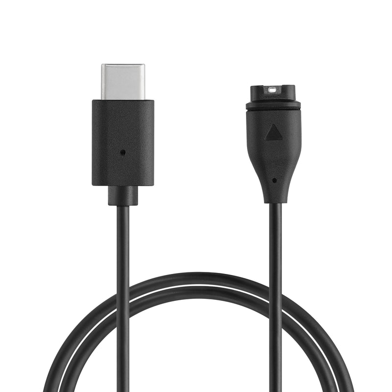 kwmobile USB Cable Charger compatible with Garmin Instinct 2 Solar / Instinct 2 / 2X / 2S / Crossover / Tide Charging Cable Smartwatch Replacement Cable Fitness Tracker Charging Cable