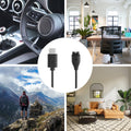 kwmobile USB Cable Charger compatible with Garmin Instinct 2 Solar / Instinct 2 / 2X / 2S / Crossover / Tide Charging Cable Smartwatch Replacement Cable Fitness Tracker Charging Cable