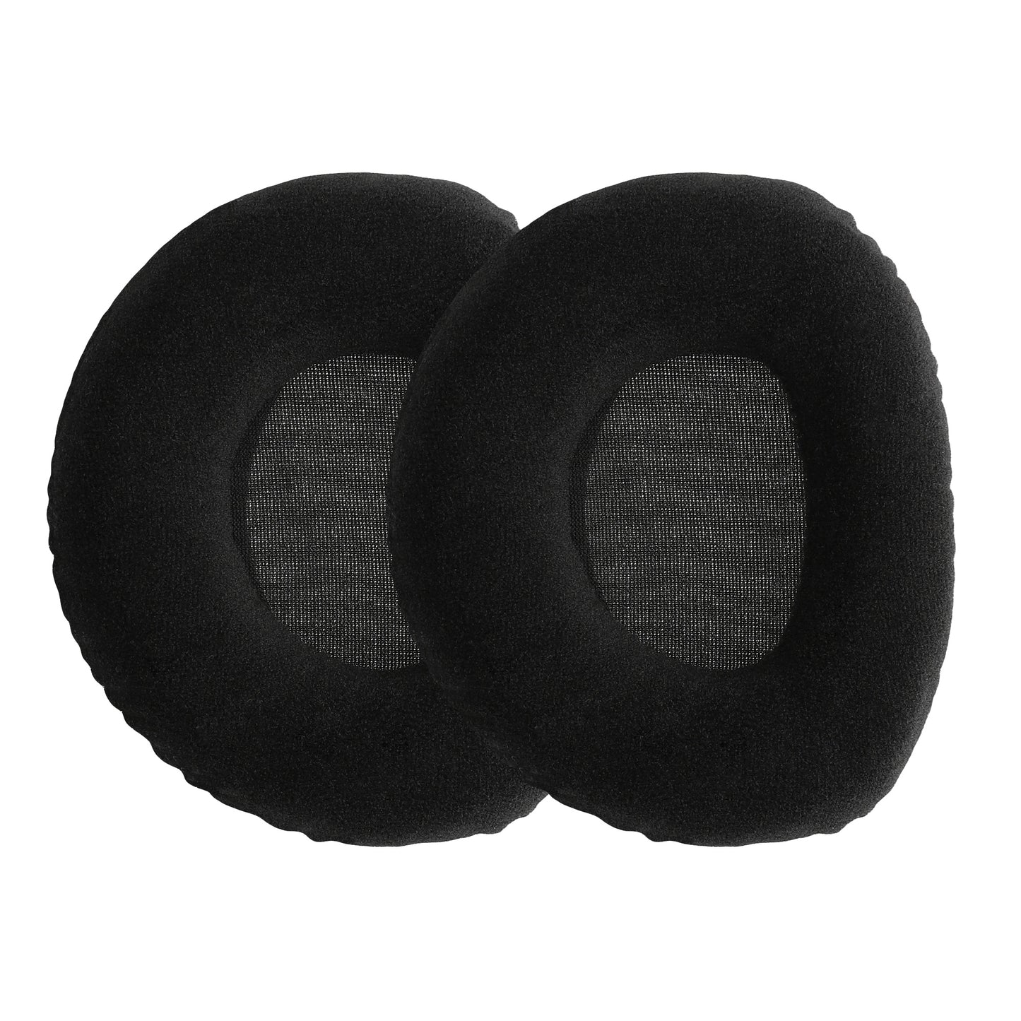 kwmobile 2x Velours Ohr Polster für Sennheiser RS160 / RS170 / RS180 Ohrpolster - Ersatz Ohrpolster - Kopfhörer Ersatzteile - Kopfhörer Ersatzpolster für Over Ear Headphones Schwarz  