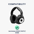 2x Velour Earpads for Sennheiser RS160 / RS170 / RS180