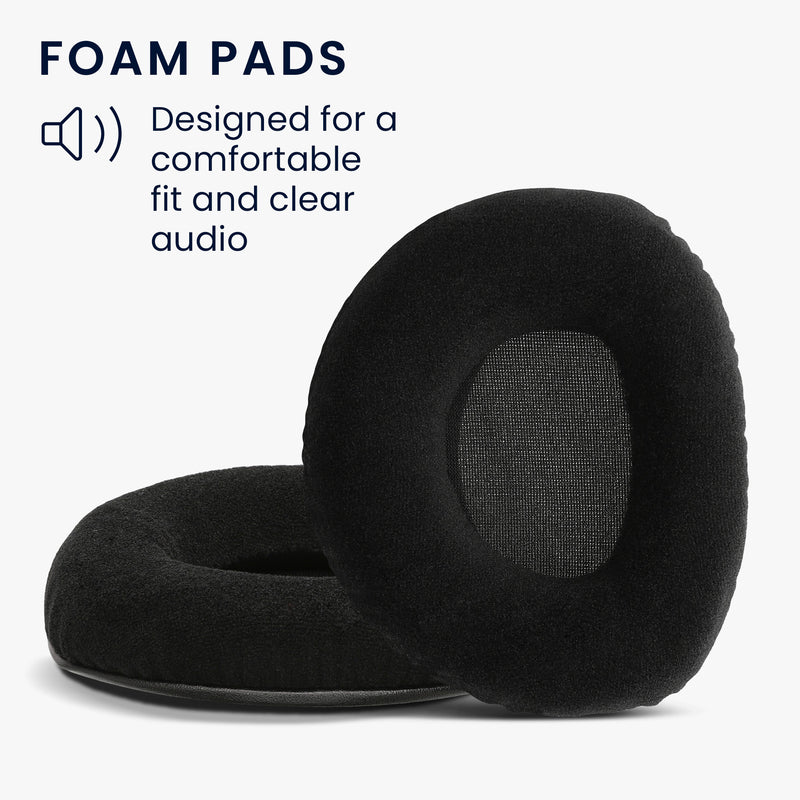 2x Velour Earpads for Sennheiser RS160 / RS170 / RS180