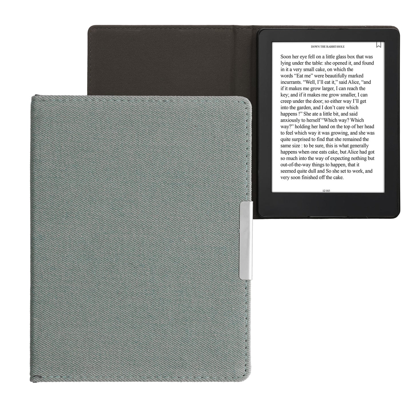 kwmobile Folding Case compatible with Kobo Aura H2O Edition 2 - e-Reader Protective Case - eReader Cover