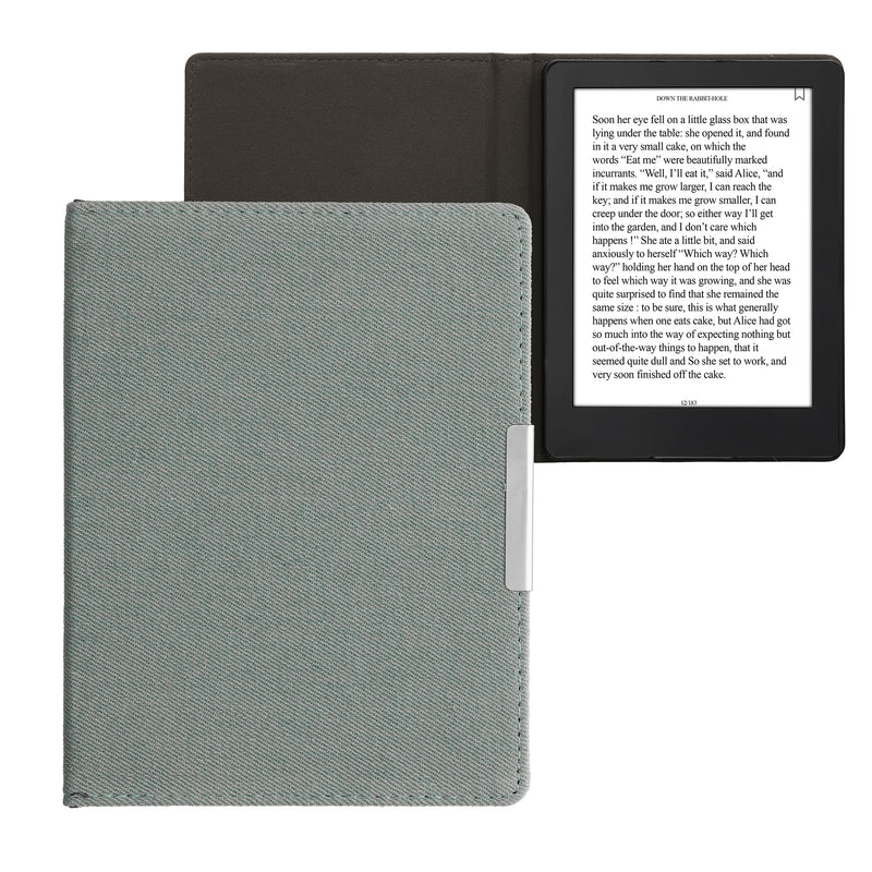 kwmobile Folding Case compatible with Kobo Aura H2O Edition 2 - e-Reader Protective Case - eReader Cover