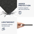 kwmobile Flip Case Compatible with Amazon Kindle Oasis 10th Generation - Front Pocket Hand Strap