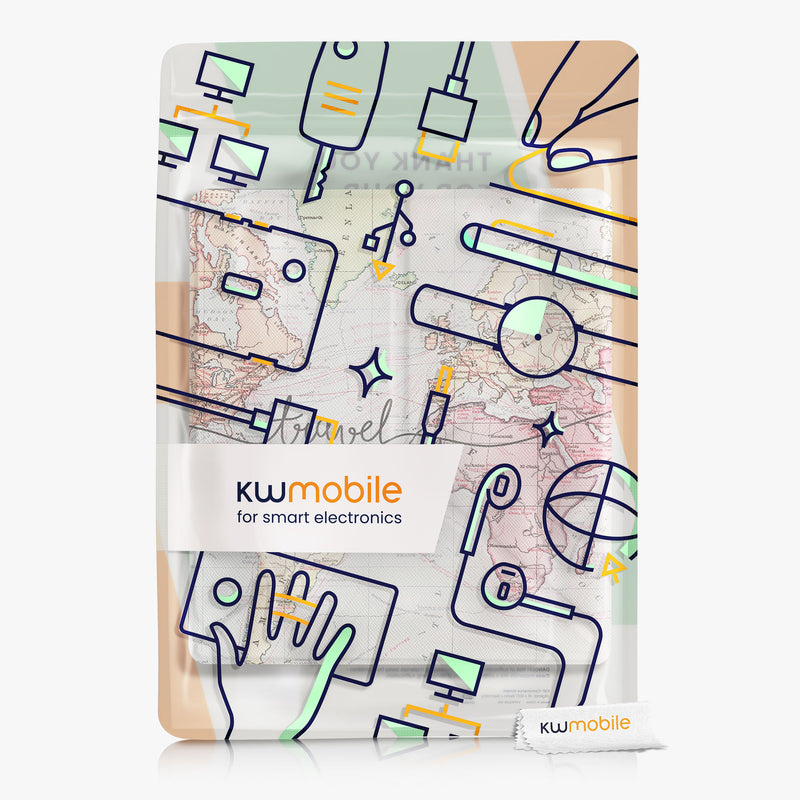 kwmobile Protective Case Compatible with Amazon Kindle Oasis 10th Generation - Case - eReader Cover Case