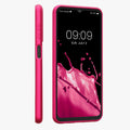 kwmobile Phone Case for Samsung Galaxy M13 Case - Silicone Case Metallic Shimmer - Protective Cover
