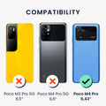 kwmobile Case for Xiaomi Poco M4 Pro - Soft Silicone Phone Case - Protective Cover