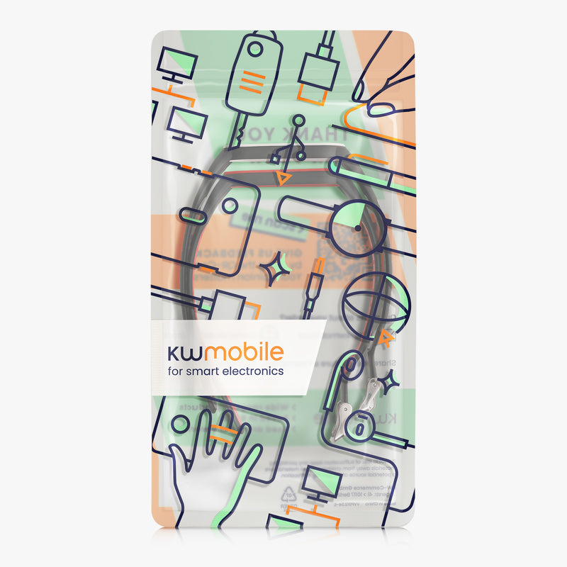 kwmobile Watch Strap for Xiaomi Mi Smart Band 6 / Mi Band 6 / Band 5 Strap Fitness Tracker Band Set Replacement Strap Smartwatch