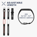kwmobile Watch Strap for Xiaomi Mi Smart Band 6 / Mi Band 6 / Band 5 Strap Fitness Tracker Band Set Replacement Strap Smartwatch