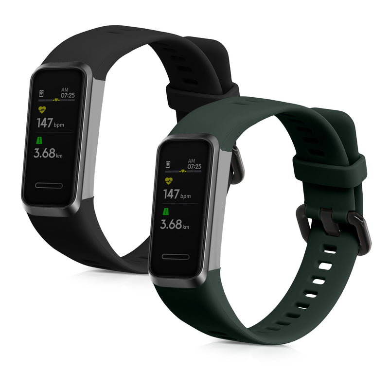 kwmobile Watch Strap for Huawei Band 4 Bracelet Fitness Tracker Band Set Replacement Strap Smartwatch