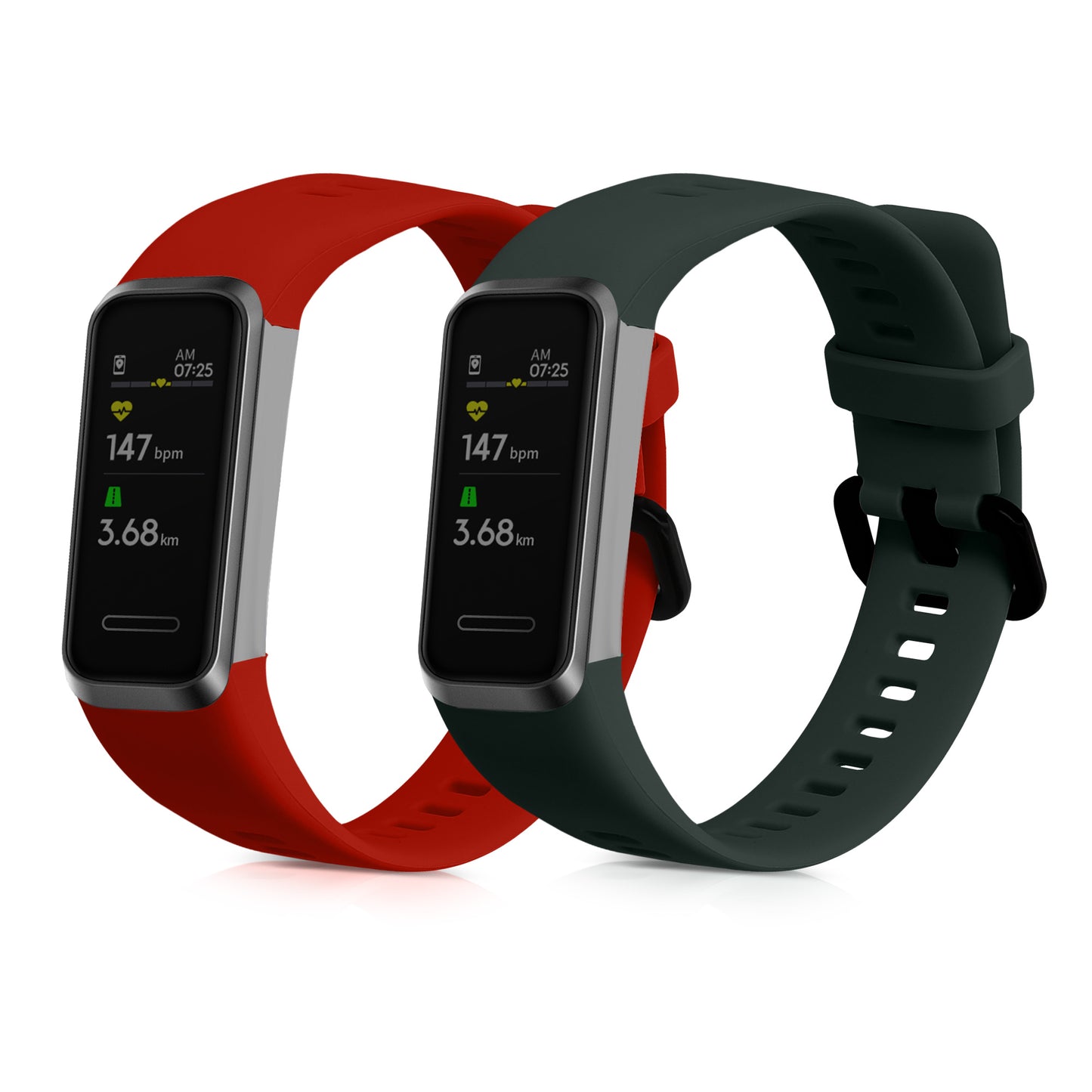 kwmobile Watch Strap for Huawei Band 4 Bracelet Fitness Tracker Band Set Replacement Strap Smartwatch