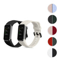 kwmobile 2x Uhrenarmband für Huawei Band 4 Armband - Fitnesstracker Band Set aus TPU Silikon - Ersatzarmband Smartwatch - Schwarz Bordeaux Schwarz  [dsg06]