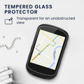 kwmobile Screen Protector compatible with Garmin Edge 530 / 830 Tempered Glass Screen Protector Set for Bicycle GPS Display Protector for Bike Computer