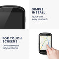 kwmobile Screen Protector compatible with Garmin Edge 530 / 830 Tempered Glass Screen Protector Set for Bicycle GPS Display Protector for Bike Computer