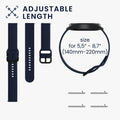 kwmobile Watch Strap for Huami Amazfit GTR Mini / GTS 4 Mini / GTS 3 / Amazfit Active 2 / Active Edge Strap Fitness Tracker Band Set Replacement Strap Smartwatch