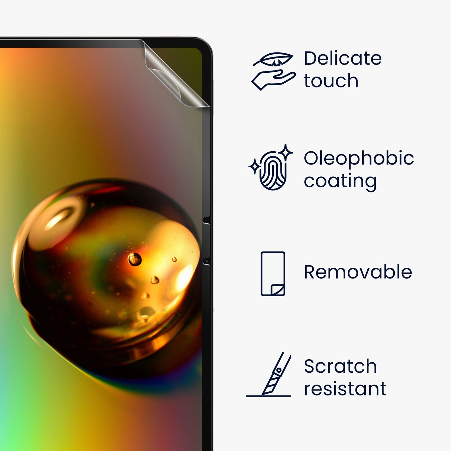 2x Film compatible with Xiaomi Pad 6