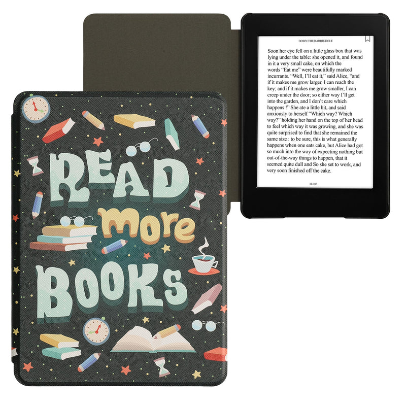 kwmobile Folding Case compatible with Amazon Kindle Paperwhite 11th Generation 2021 Case Flip Case with Magnetic Closure