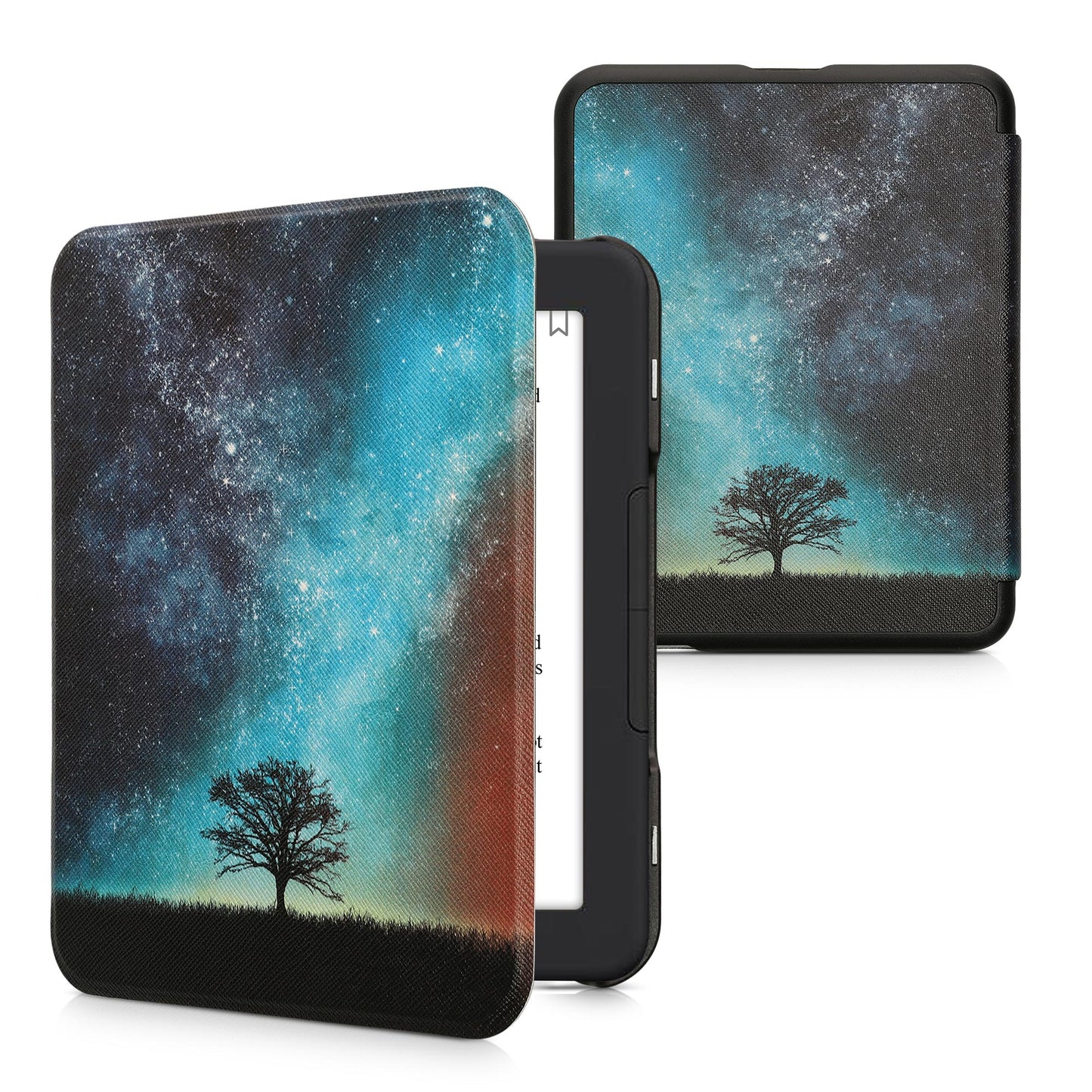 Faux Leather Case compatible with Barnes & Noble NOOK Glowlight 4 / 4e
