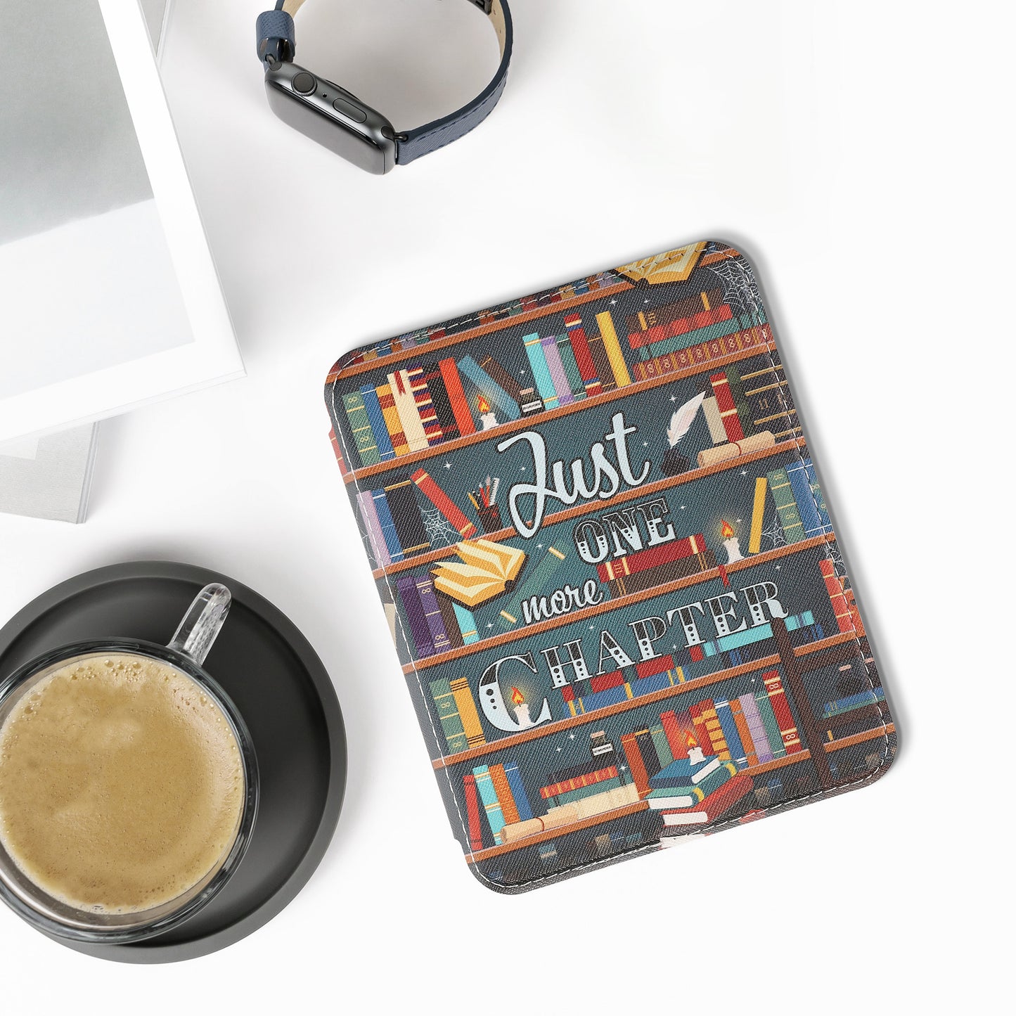 Faux Leather Case compatible with Barnes & Noble NOOK Glowlight 4 / 4e