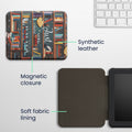 Faux Leather Case compatible with Barnes & Noble NOOK Glowlight 4 / 4e