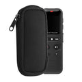 kwmobile Case Compatible with Universal Voice Recorder Dictaphone - Zipper Cover - Inner Dimensions 11.5 x 4.5 cm