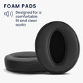 kwmobile Ear Pads for Sennheiser HD400S / HD450SE / HD458BT Earpads Replacement Ear Pads Headphone Spare Parts Headphone Replacement Pads for Over Ear Headphones