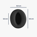kwmobile Ear Pads for Sennheiser HD400S / HD450SE / HD458BT Earpads Replacement Ear Pads Headphone Spare Parts Headphone Replacement Pads for Over Ear Headphones