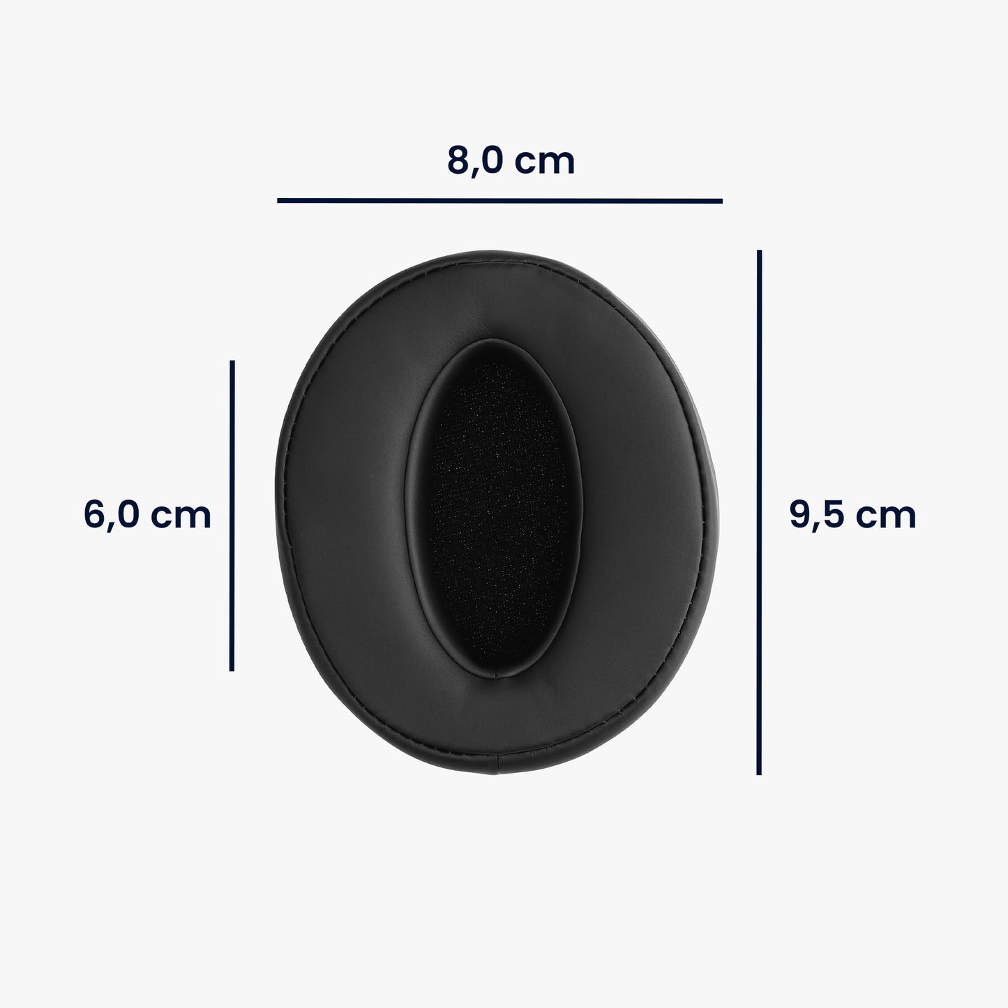 kwmobile Ear Pads for Sennheiser HD400S / HD450SE / HD458BT Earpads Replacement Ear Pads Headphone Spare Parts Headphone Replacement Pads for Over Ear Headphones