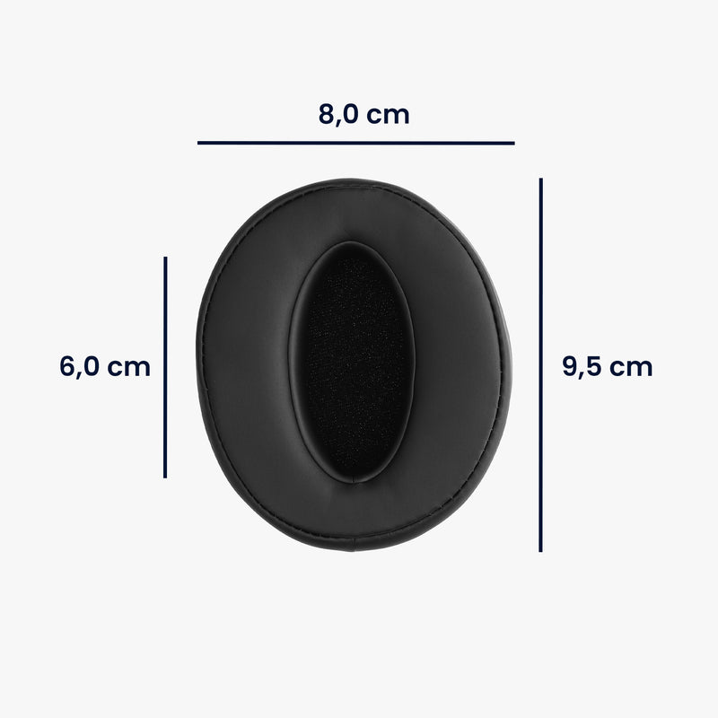 kwmobile Ear Pads for Sennheiser HD400S / HD450SE / HD458BT Earpads Replacement Ear Pads Headphone Spare Parts Headphone Replacement Pads for Over Ear Headphones