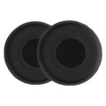kwmobile 2x Ohr Polster für Jabra Evolve 2 75 Ohrpolster - Ersatz Ohrpolster - Kopfhörer Ersatzteile - Kopfhörer Ersatzpolster für Over Ear Headphones Schwarz  