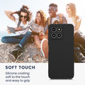 kwmobile Phone Case for HONOR X8 5G / X6 / 70 Lite 5G - Soft Silicone Phone Cover - Protective Case