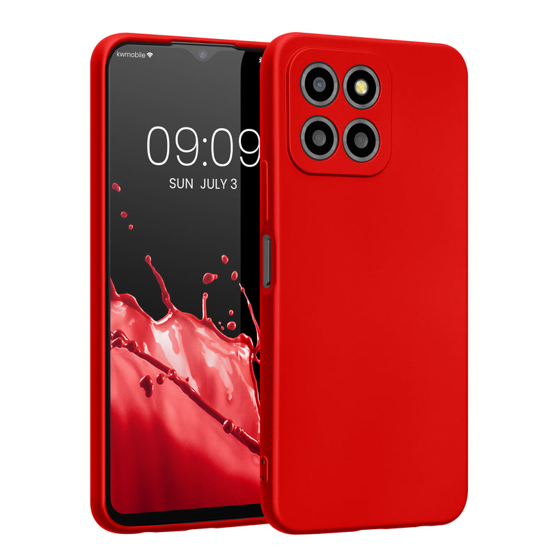 kwmobile Phone Case for HONOR X8 5G / X6 / 70 Lite 5G - Soft Silicone Case - Protective Cover