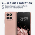 kwmobile Phone Case for HONOR X8 5G / X6 / 70 Lite 5G - Soft Silicone Case - Protective Cover