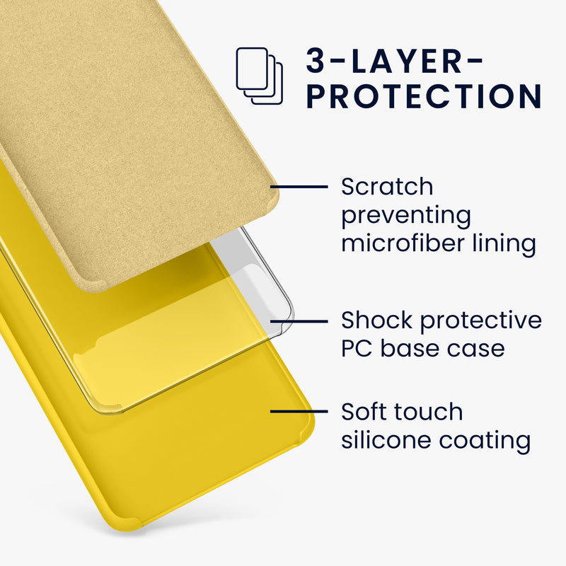 kwmobile Phone Case for Nothing Phone (1) - Silicone Cover - Wireless Charging - Protective Case