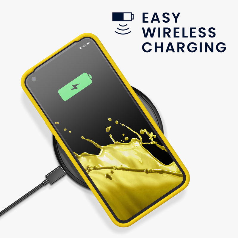 kwmobile Phone Case for Nothing Phone (1) - Silicone Cover - Wireless Charging - Protective Case