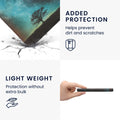 kwmobile Protective Case for Tolino Epos 3 Cover - eReader Flip Case with Hand Strap and Auto Sleep Function