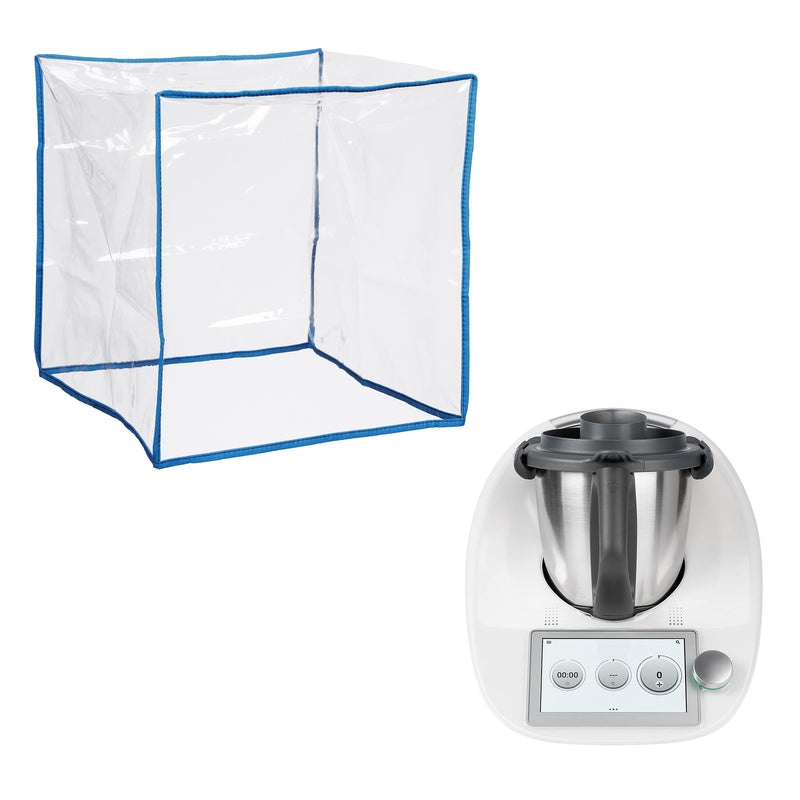 kwmobile Cover Compatible with Thermomix TM5 / TM6 - Food Processor Dust Cover - Protective Hood