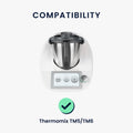 kwmobile Cover Compatible with Thermomix TM5 / TM6 - Food Processor Dust Cover - Protective Hood