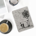 kwmobile Felt Cover compatible with Amazon Kindle Paperwhite 11th Gen 2021 - eReader Case with Stand Function Magnetic Closure
