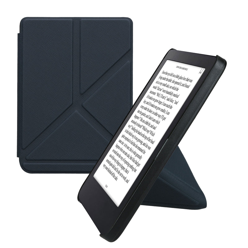 kwmobile Protective Case for Kobo Clara 2E / Tolino Shine 4 Case - eReader Flip Case with Auto Sleep Function - Cover with Stand
