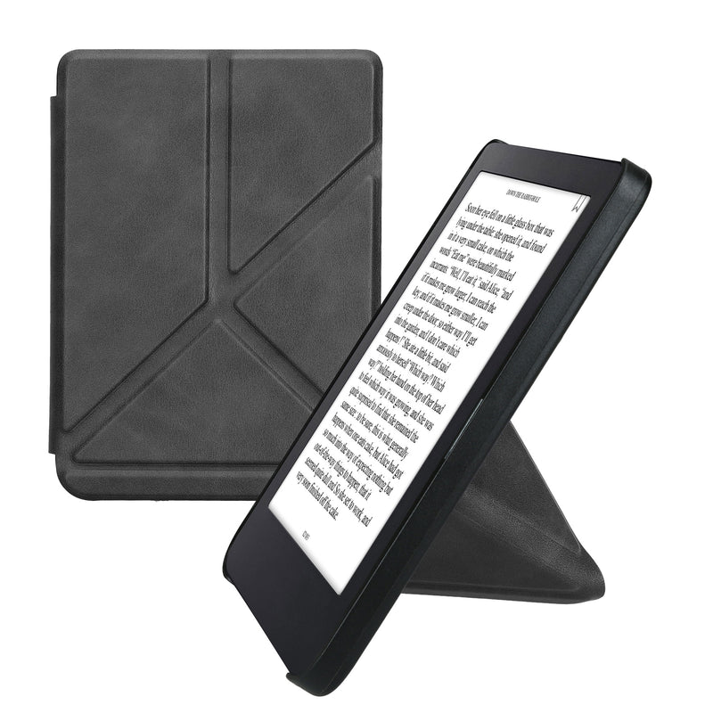 kwmobile Protective Case for Kobo Clara 2E / Tolino Shine 4 Case - eReader Flip Case with Auto Sleep Function - Cover with Stand