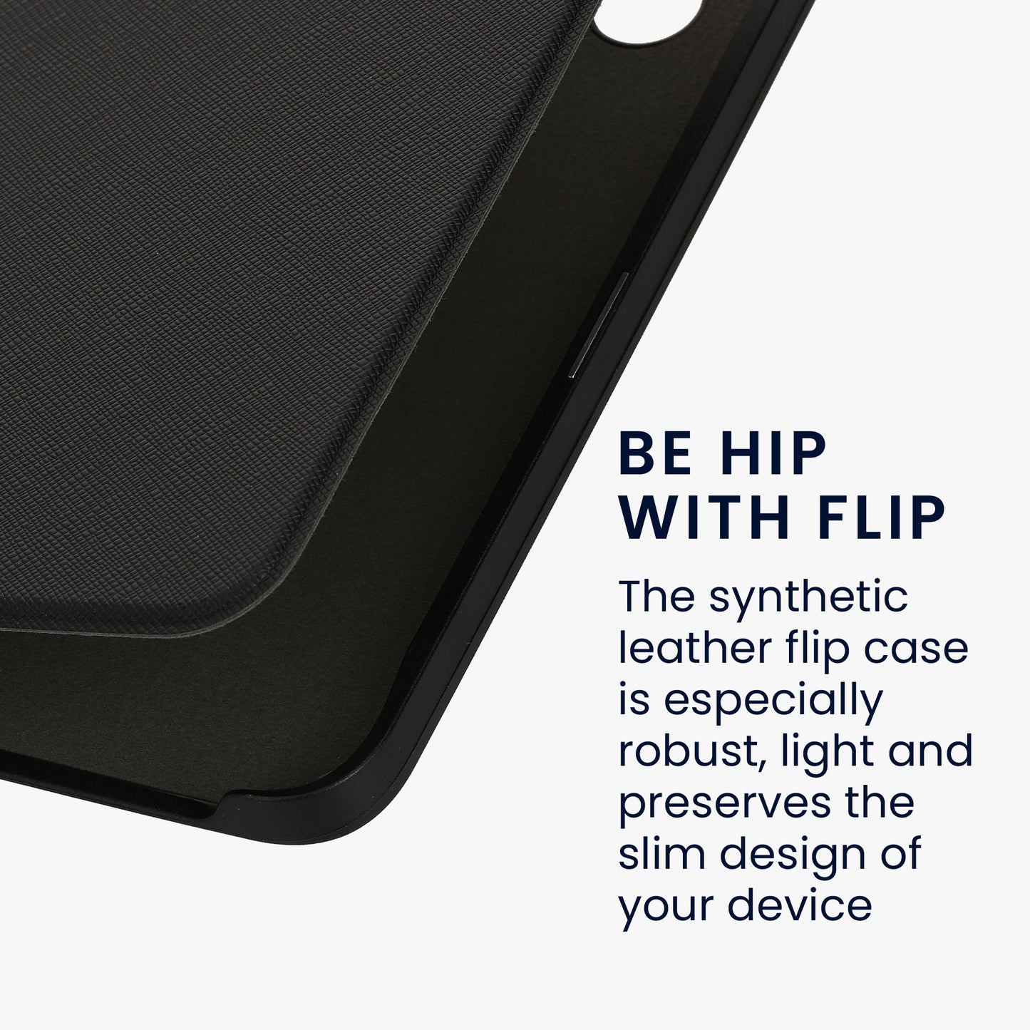 kwmobile Folding Case compatible with Kobo Clara 2E / Tolino Shine 4 Case - eReader Case made of Faux Leather - Cover