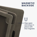 kwmobile Protective Case compatible with Kobo Clara 2E / Tolino Shine 4 Flip Case - Cover with Hand Strap