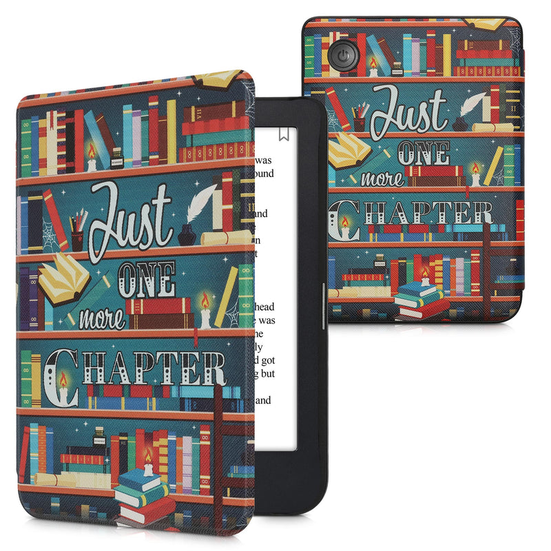 kwmobile Protective Case for Kobo Clara 2E / Tolino Shine 4 Case - eReader Flip Case with Auto Sleep Function