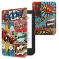 kwmobile Protective Case for Kobo Clara 2E / Tolino Shine 4 Case - eReader Flip Case with Auto Sleep Function