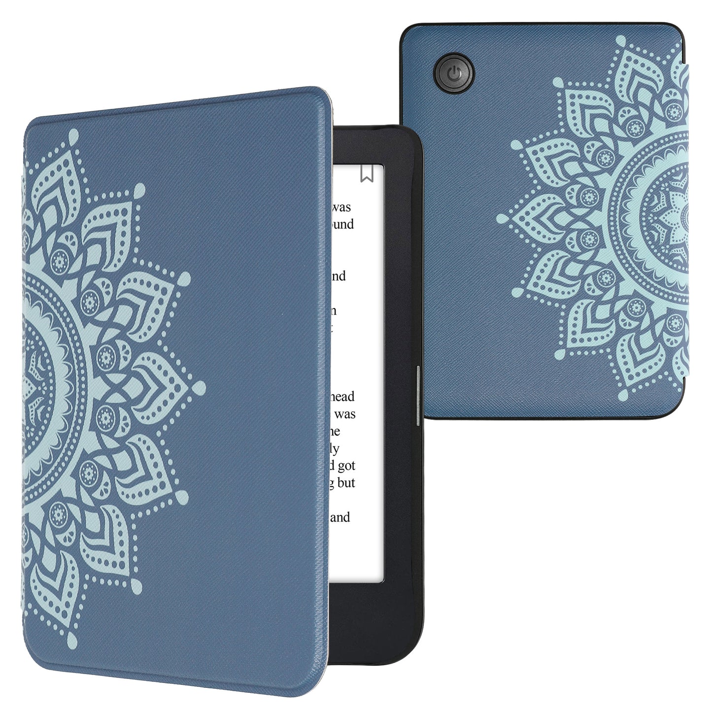 kwmobile Protective Case for Kobo Clara 2E / Tolino Shine 4 Case - eReader Flip Case with Auto Sleep Function