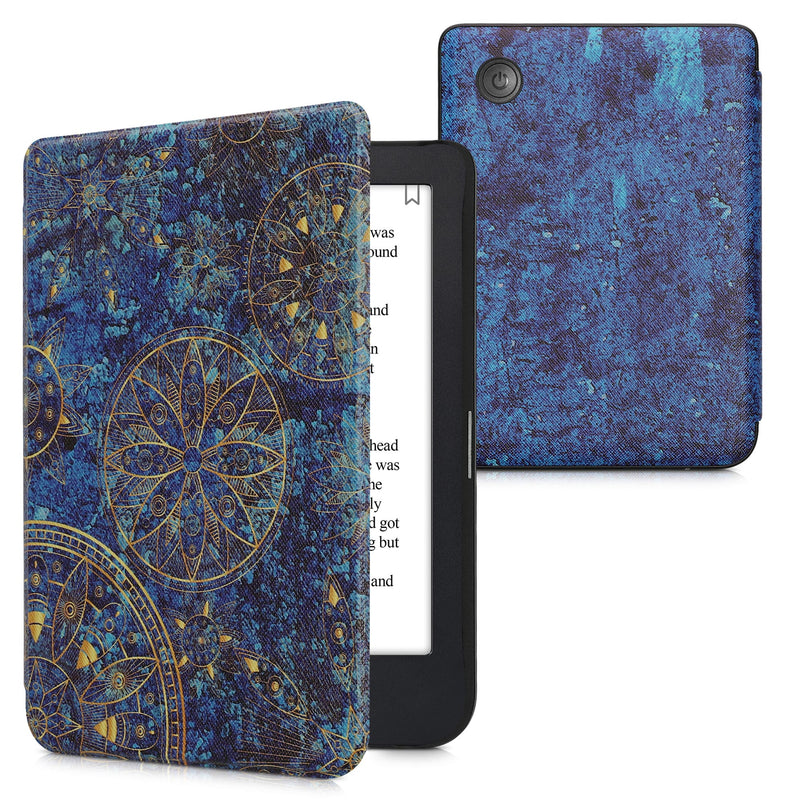 kwmobile Protective Case for Kobo Clara 2E / Tolino Shine 4 Case - eReader Flip Case with Auto Sleep Function