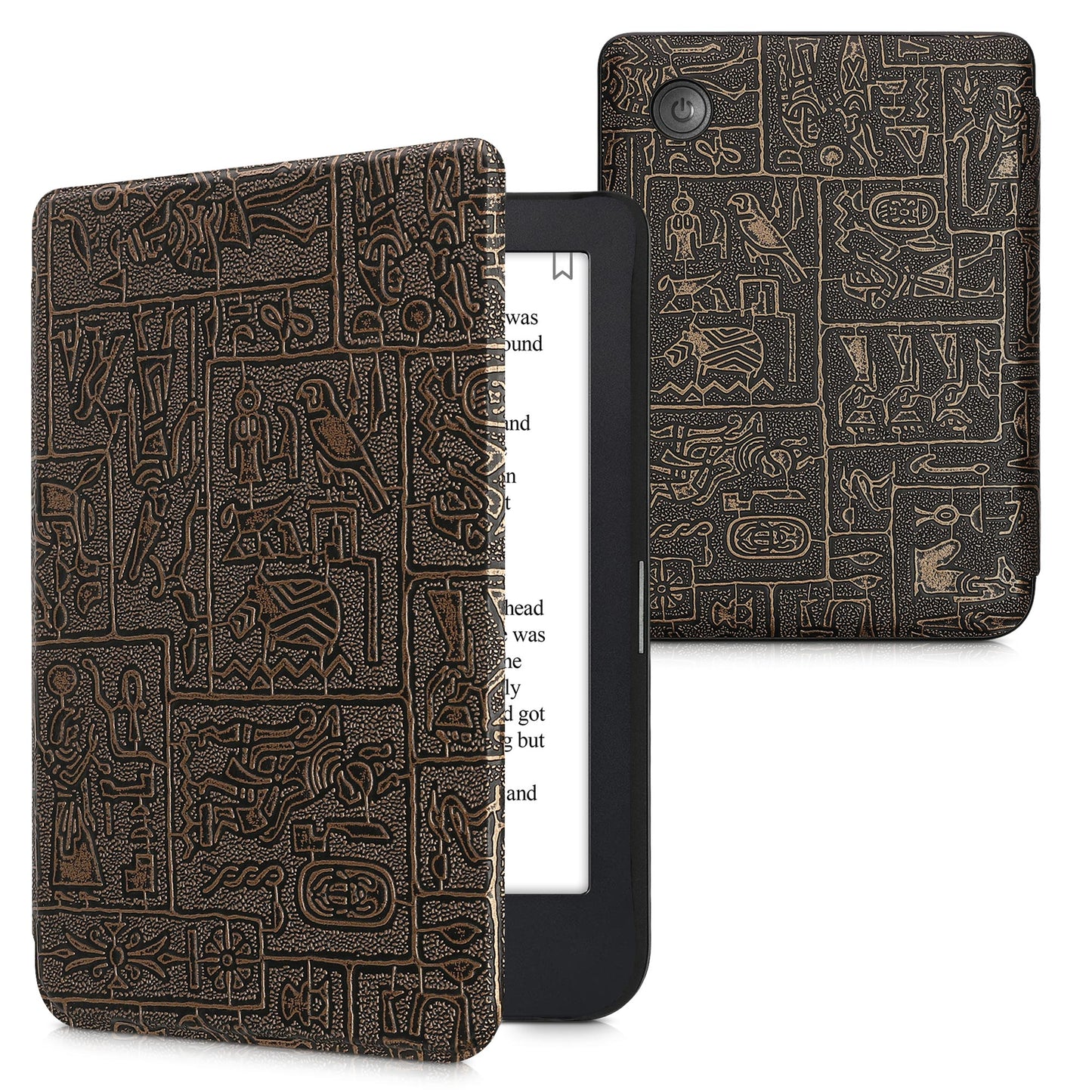 kwmobile Protective Case for Kobo Clara 2E / Tolino Shine 4 Case - eReader Flip Case with Auto Sleep Function