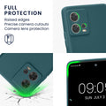 kwmobile Cell Phone Case for Motorola Edge 30 Fusion - Soft Silicone Case - Protective Cover